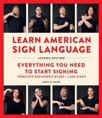 Book Cover for Learn American Sign Language, Second Edition by James W Guido