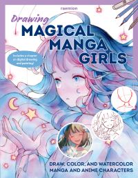 Book Cover for Drawing Magical Manga Girls by raemion
