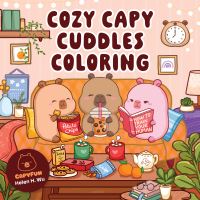 Book Cover for Cozy Capy Cuddles Coloring by Helen H Wu