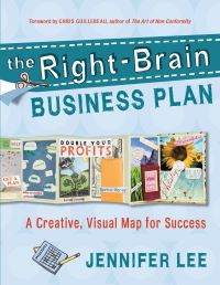 Book Cover for The Right-Brain Business Plan by Jennifer Lee