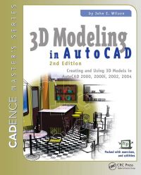 Book Cover for 3D Modeling in AutoCAD by John Wilson