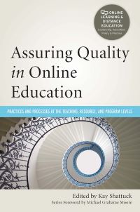Book Cover for Assuring Quality in Online Education by Kay Shattuck