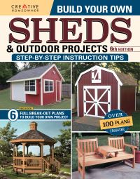 Book Cover for Build Your Own Sheds & Outdoor Projects by Inc Design America