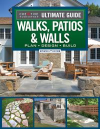 Book Cover for Ultimate Guide to Walks, Patios & Walls, Updated 2nd Edition by Mark Wolfe