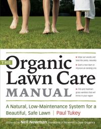 Book Cover for The Organic Lawn Care Manual by Paul Boardway Tukey