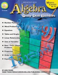 Book Cover for Algebra, Grades 6 - 12 by Ann Fisher