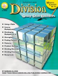 Book Cover for Division, Grades 6 - 12 by Barbara Allman