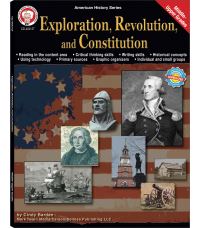 Book Cover for Exploration, Revolution, and Constitution, Grades 6 - 12 by Cindy Barden