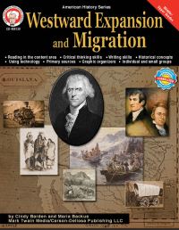 Book Cover for Westward Expansion and Migration, Grades 6 - 12 by Cindy Barden, Maria Backus