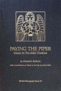 Book Cover for Paying the Piper by Elizabeth Baldwin, David Mills