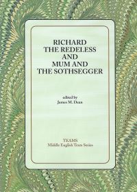 Book Cover for Richard the Redeless by James M Dean, Western Michigan University, Consortium for the Teaching of the Middle Ages