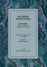 Book Cover for Concordia by Richard Maidstone, A G Rigg, David R Carlson, Consortium for the Teaching of the Middle Ages
