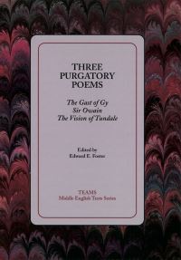 Book Cover for Three Purgatory Poems by Edward E Foster, Consortium for the Teaching of the Middle Ages