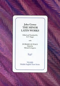 Book Cover for The Minor Latin Works by John Gower, Robert F Yeager, Michael Livingston