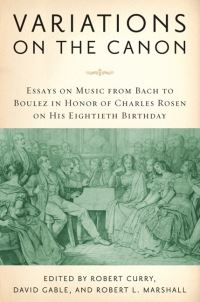 Book Cover for Variations on the Canon by Robert Curry, David Gable, Robert Lewis Marshall