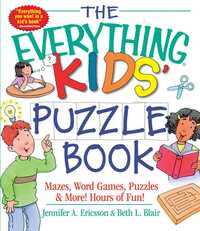 Book Cover for The Everything Kids' Puzzle Book by Jennifer A Ericsson, Beth L Blair