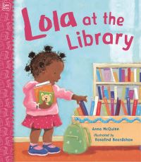Book Cover for Lola at the Library by Anna McQuinn