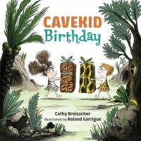 Book Cover for Cavekid Birthday by Cathy Breisacher
