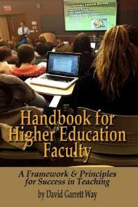 Book Cover for Handbook for Higher Education Faculty by Edward Cox