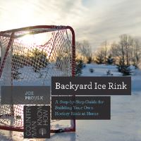 Book Cover for Backyard Ice Rink by Joe Proulx