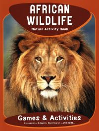 Book Cover for African Wildlife Nature Activity Book by James Kavanagh, Waterford Press