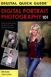 Book Cover for Digital Portrait Photography 101 by Bill Hurter