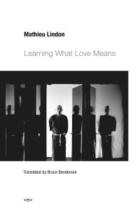 Book Cover for Learning What Love Means by Mathieu Lindon