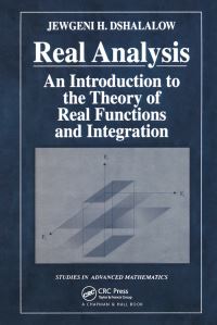 Book Cover for Real Analysis by Jewgeni H Dshalalow