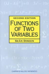 Book Cover for Functions of Two Variables by Seán Dineen