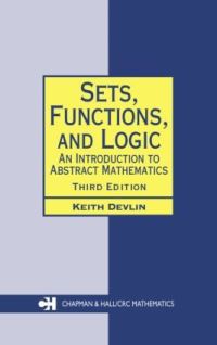 Book Cover for Sets, Functions, and Logic by Keith J Devlin