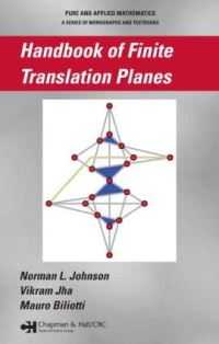 Book Cover for Handbook of Finite Translation Planes by Norman L Johnson, Vikram Jha, Mauro Biliotti