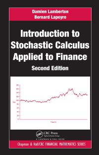 Book Cover for Introduction to Stochastic Calculus Applied to Finance by Damien Lamberton, Bernard Lapeyre