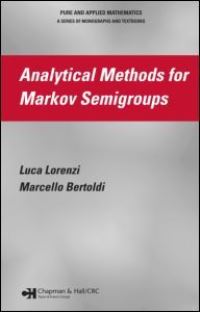 Book Cover for Analytical Methods for Markov Semigroups by Luca Lorenzi, Marcello Bertoldi