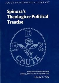 Book Cover for Theologico-Political Treatise by Benedictus de Spinoza, Martin D Yaffe