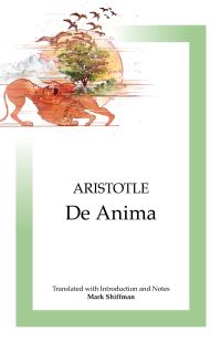 Book Cover for De Anima by Aristotle, Mark Shiffman
