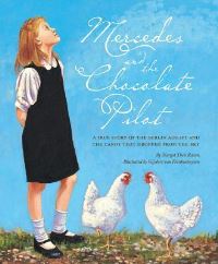 Book Cover for Mercedes and the Chocolate Pilot by Margot Theis Raven
