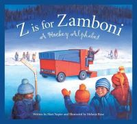 Book Cover for Z Is for Zamboni by Matt Napier