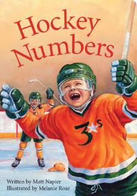 Book Cover for Hockey Numbers by Matt Napier