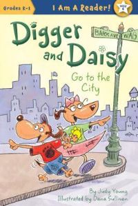 Book Cover for Digger and Daisy Go to the City by Judy Young