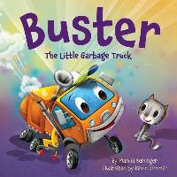 Book Cover for Buster the Little Garbage Truck by Marcia Berneger