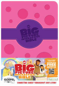 Book Cover for The Big Picture Interactive Bible for Kids, Purple/Pink Polka Dot LeatherTouch by BH Editorial Staff, Heath McPherson