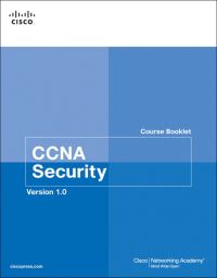 Book Cover for CCNA Security Course Booklet by Cisco Networking Academy Program