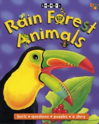 Book Cover for Rain Forest Animals by Lucy Baker