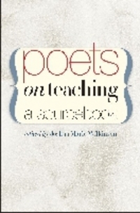 Book Cover for Poets on Teaching by Joshua Marie Wilkinson