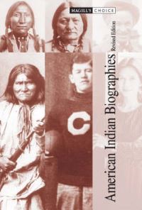Book Cover for American Indian Biographies by Harvey Markowitz, Carole A Barrett