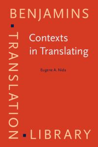 Book Cover for Contexts in Translating by Eugene A. Nida
