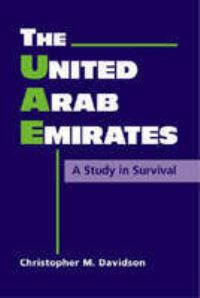 Book Cover for The United Arab Emirates by Christopher M Davidson
