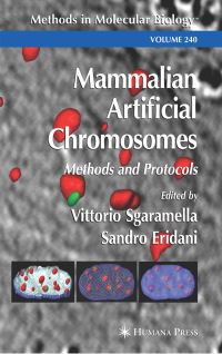 Book Cover for Mammalian Artificial Chromosomes by V Sgaramella, Sandro Eridani