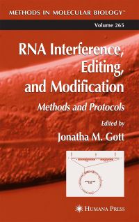 Book Cover for RNA Interference, Editing, and Modification by Jonatha M Gott