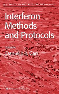 Book Cover for Interferon Methods and Protocols by Daniel J J Carr